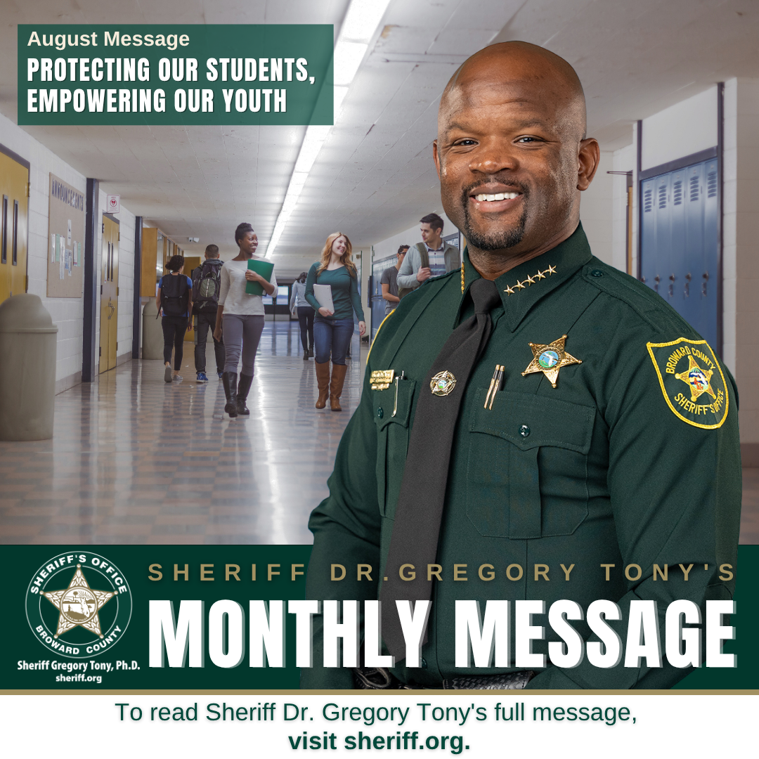 Sheriff's Message